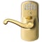 Schlage Schlage Bright Brass Steel Electronic Keypad Entry Lock FE595VPLYFLA505 - alternate 4
